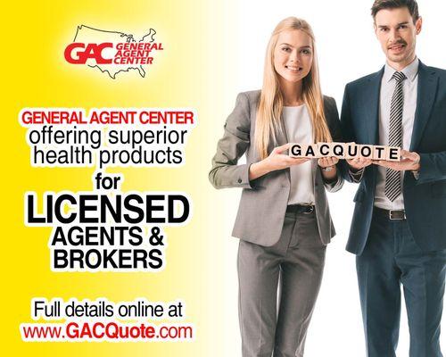 General Agent Center is an Industry Leader Since 1973 - Offering Superior Products for Licensed Agents & Brokers!