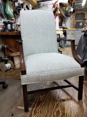 Martha Washington Chair #JammalUpholstery #JerseyCity #Upholstery