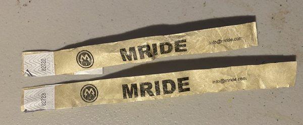 MRide Wrist Band