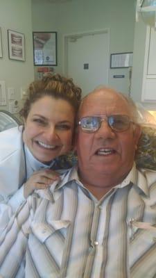 Dr. Springe, the wonderful dentist that I go to! The whole staff is wonderful and very efficient.