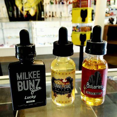 Have the widest selection of e-juice in all of Winston Salem