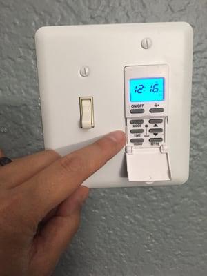 Sotero replaced traditional switches with electric timers! Now I just set the schedule and all outdoor lights turn on automatically.