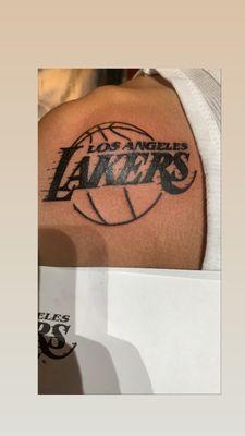 Los Angeles Lakers Done By Ink'd By Yeska