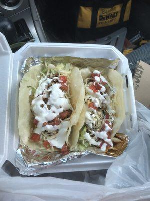 Two tacos