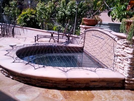 Spa, Hot Tub net, nets, netting