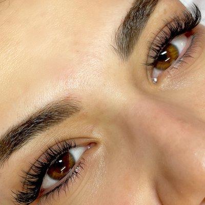 Cat eye volume lashes 8-12 mm