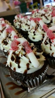 Peppermint Mocha cupcakes!