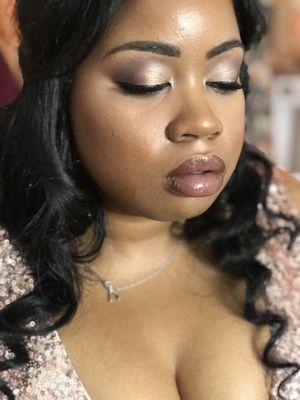 Bridesmaid makeup