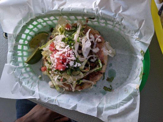 Chorizo sope