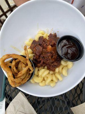 Barbecue Mac and cheese