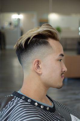 Low fade and style