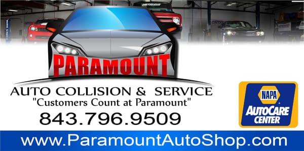 Call Paramount today for any & all of your automotive needs!