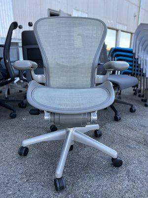 Gray Herman Miller Aeron