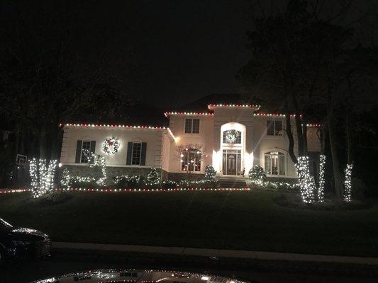 Christmas Light hanging Voorhees NJ