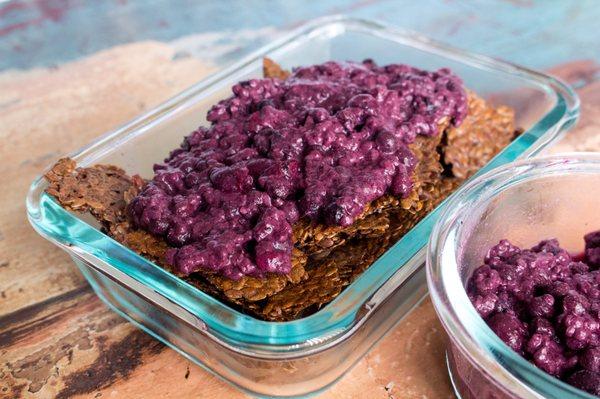 Blueberry and Flax Granola