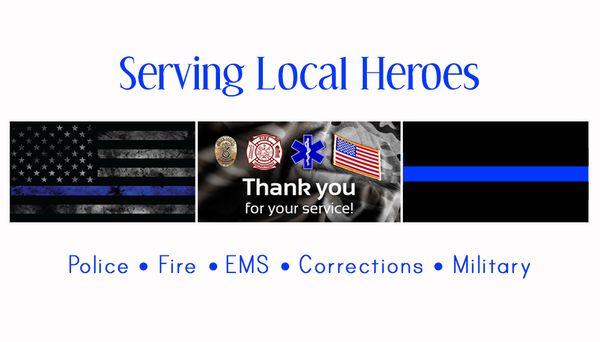 Thank you to all of the first responders who keep us safe every day!