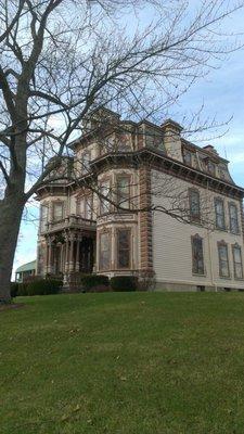 Gaar family mansion from 19th century. 
  90% of original custom made furniture. 4 floors. First home with elevator in area.