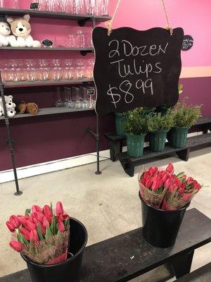 A great deal on tulips!