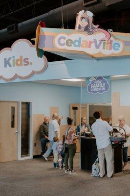 CedarVille - Kids entrance