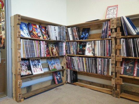 Books chillin in our library