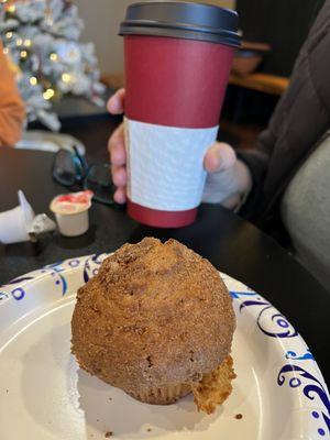 Cinnamon muffin