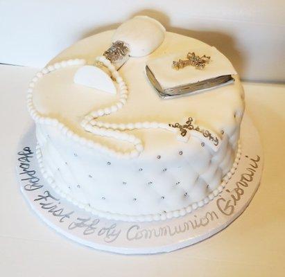 custom communion cake