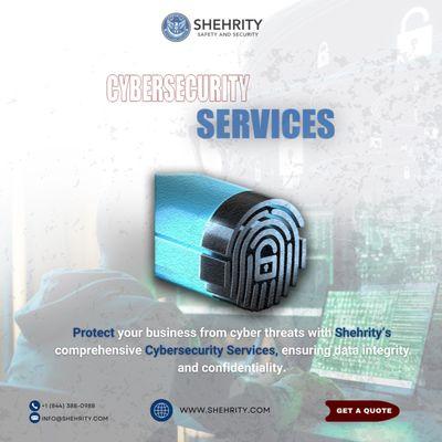 Shehrity provides comprehensive cyber security services to protect your digital assets and data from cyber threats. #shehrity #cybersecurity