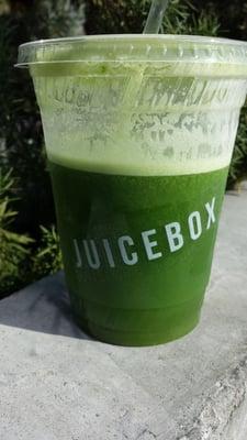 Mojitobox...cucumber, spinach, green apple, mint, lime