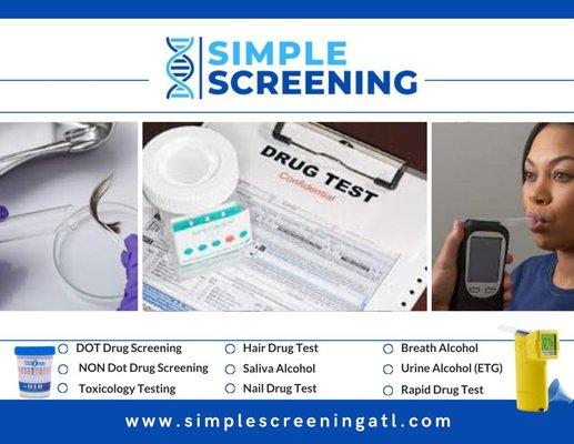 We are here for all your drug testing needs. We can come to your office, you can come to ours, and we also offer after hour services.