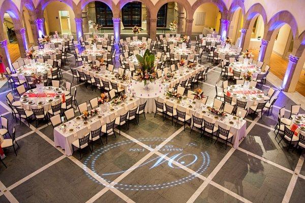 Wedding receptions in your style and decor colors