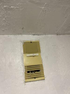 Air conditioning vent is old and small and doesn't blow cold air