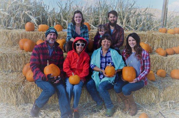 The ever growing family. Autumn colors...