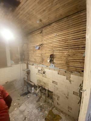 Bathroom renovation