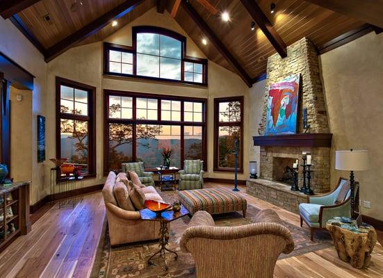 Mountain Lodge by Dianne Davant & Associates