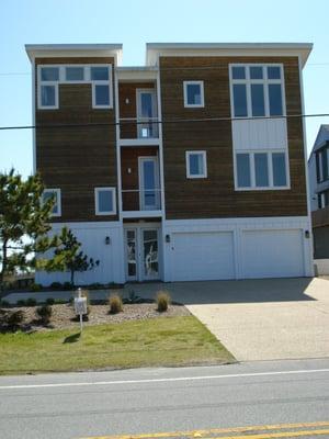 Oceanfront home in Kure Beach, NC