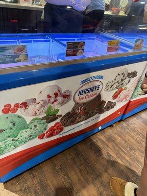 Hershey's ice cream - so many choices!