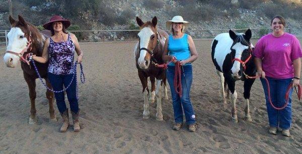 Volunteers after completion of there Professional Horse Handler Volunteer Training Course.