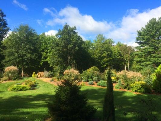 Display Gardens at Blue Horizon Nursery and Gardens in Grand Junction, Michigan