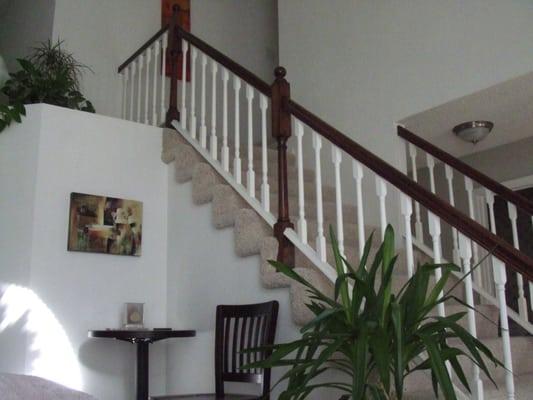 Interior Bannister Refinish