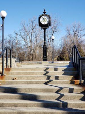 View of Clock in O'Mara Park