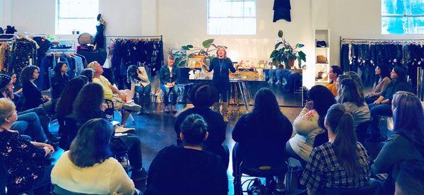 Demonstration / Audience Reading at Psychic Sister September 2019