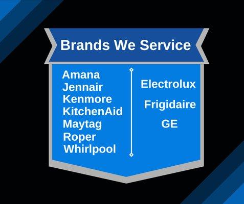 Appliance brands.