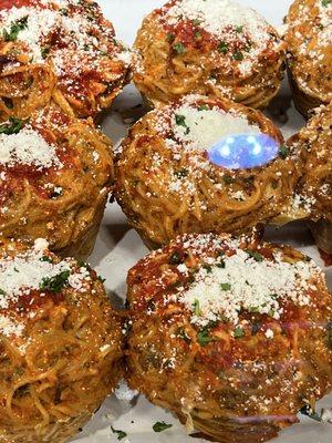 Spaghetti muffins