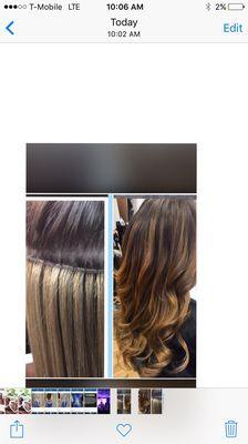 100%human hair extension call9513232241