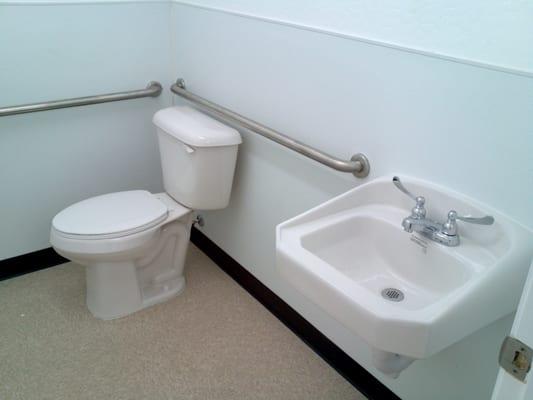 Experienced at constructing commercial ADA approved restrooms.