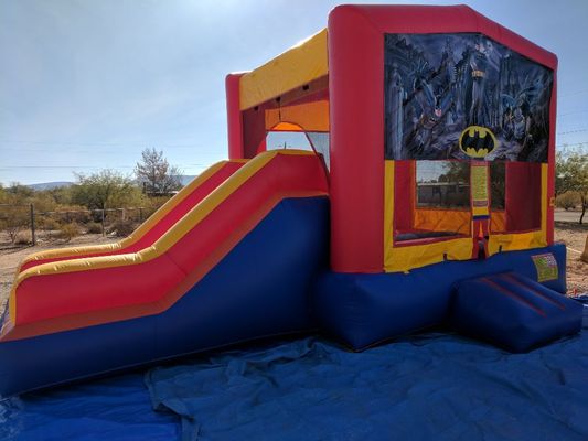 Module slide bouncer with Batman Banner $130