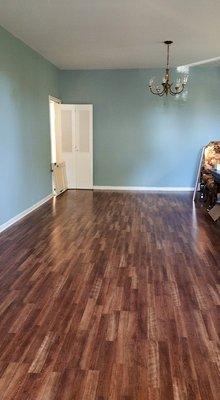 Laminate Installation - Living / Dining Room