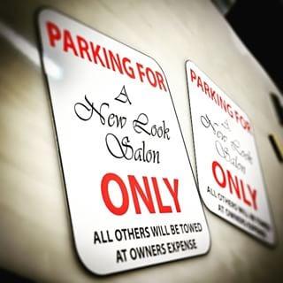 Parking Signs.