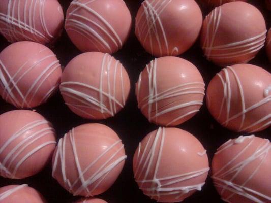 Tickle Me Pink Cake Ball