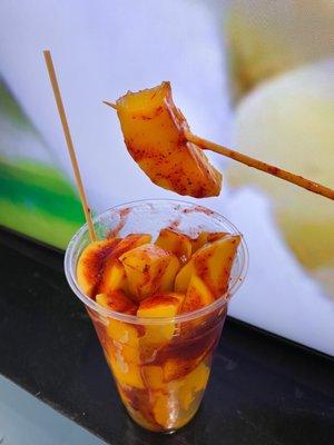 Fruit Cup with Chamoy and Lime